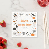 ハロウィン 誕生日パーティー スタンダードカクテルナプキン (インサイチュ)