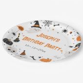 ハロウィン 誕生日パーティー ペーパープレート (アングル)