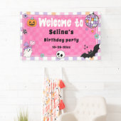 ハロウィン 誕生日パーティー 横断幕 (インサイチュ)
