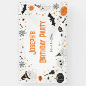ハロウィン 誕生日パーティー 横断幕 (縦)