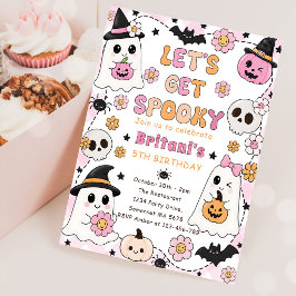 ハロウィン 誕生日パーティ お化け 楽しい子供 招待状