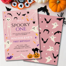 ハロウィン 誕生日 おばけの赤ちゃん ピンク