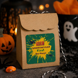 ハロウィン 誕生日 キッズ パーティー ハロウィン スクエアシール