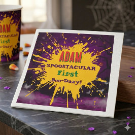 ハロウィン 誕生日 キッズ パーティー ハロウィン スタンダードカクテルナプキン