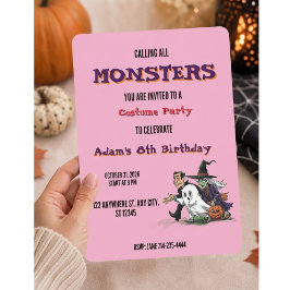 ハロウィン 誕生日 キッズ パーティー ハロウィン 招待状