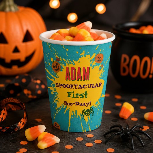 ハロウィン 誕生日 キッズ パーティー ハロウィン 紙コップ