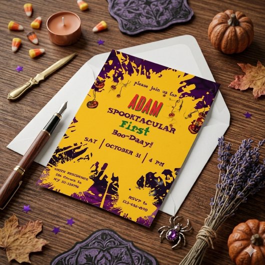 ハロウィン 誕生日 キッズ パーティ ハロウィン 招待状