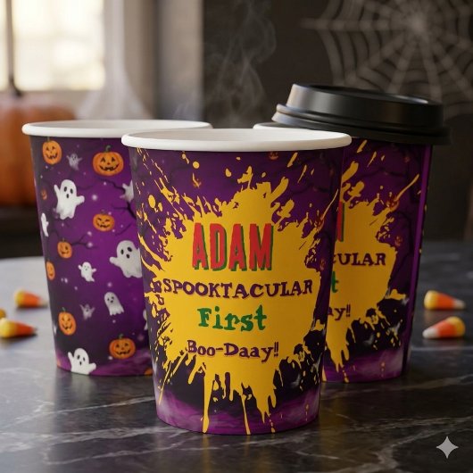 ハロウィン 誕生日 キッズ パーティ ハロウィン 紙コップ