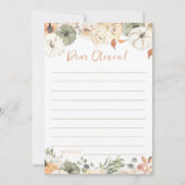 ハロウィン 誕生日 タイムカプセル カード (正面)