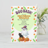 ハロウィン 誕生日 ブーバッシュ 招待状 (スタンド正面)