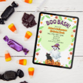 ハロウィン 誕生日 ブーバッシュ 招待状