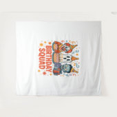 ハロウィン 誕生日 仲間 不気味な クラウン ゴースト ゾンビ タペストリー (正面(横))