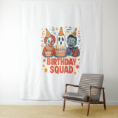 ハロウィン 誕生日 仲間 不気味な クラウン ゴースト ゾンビ タペストリー (インサイチュ)