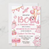 ハロウィン 誕生日 招待状 テンプレート (正面)