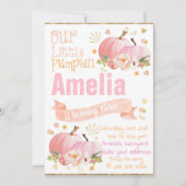 ハロウィン 誕生日 招待状 秋の招待状 (正面)