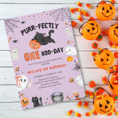 ハロウィン 誕生日 猫 1歳の誕生日 招待状
