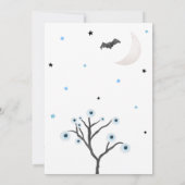 ハロウィン 赤ちゃん歓迎 リトルブー ベビーシャワー 招待状 (裏面)