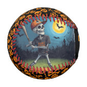 ハロウィン 野球, スケルトン, 墓のボールリーグ 野球ボール (正面左)