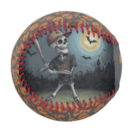 ハロウィン 野球, スケルトン, 墓のボールリーグ 野球ボール