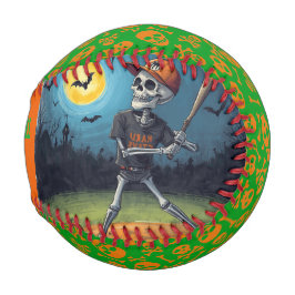 ハロウィン 野球, スケルトン, 墓のボールリーグ 野球ボール