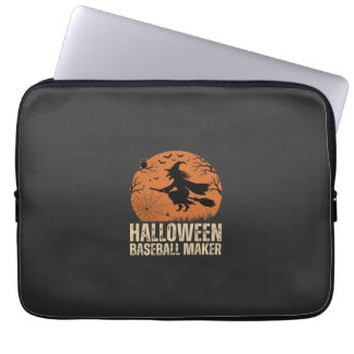 ハロウィン 野球 メーカー レトロ 魔法使い グラフィック ラップトップスリーブ