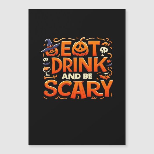 ハロウィン 飲んで食べて怖がろう (正面)