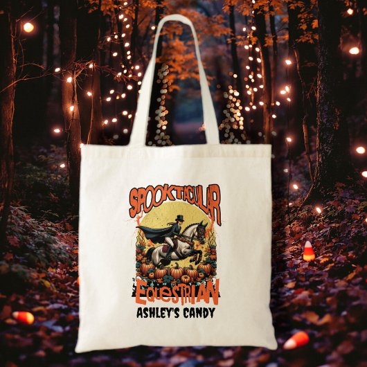 ハロウィン 馬術 トートバッグ