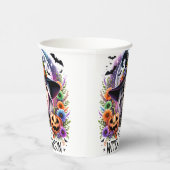 ハロウィン「魔女の季節だ」 紙コップ (右)