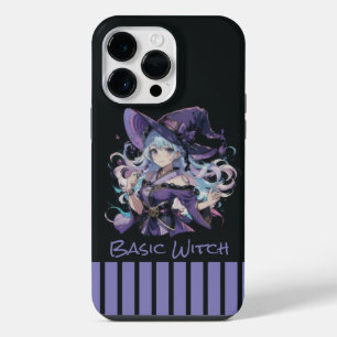 ハロウィン/魔女/紫 iPhone 14 PRO MAXケース