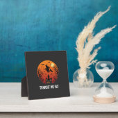 ハロウィン 魔女 飛ぶ 夜 グラフィックデザイン_1 フォトプラーク (インサイチュ)