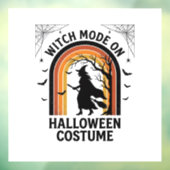 ハロウィン 魔女 Tシャツ 面白い コスチューム ヴィンテージ 彫刻 ウィンドウサイン (シート3)