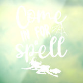 ハロウィン 魔法にかけられて おいで ウィッチ ウィンドウサイン (シート3)