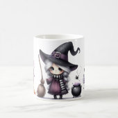 ハロウィン 魔法使い 魔術 魔法使い 城 コーヒーマグカップ (中央)