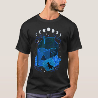 ハロウィン 黒猫ジュース ハロウィン 魔術 女性 Tシャツ