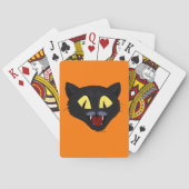 ハロウィン 黒猫 トランプ (裏面)