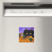 ハロウィン 黒猫 ネズミ かぼちゃ クリエイションアーツ マグネット (インサイチュ (食洗機))