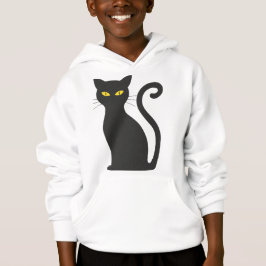 ハロウィン 黒猫 パーカー