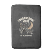 ハロウィン 黒猫 月 (2) バスマット (正面縦)