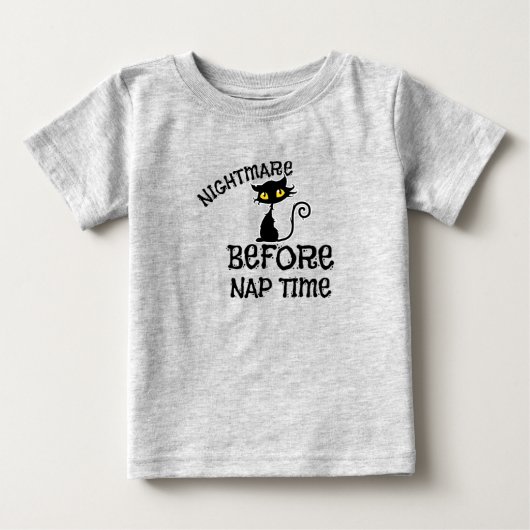 ハロウィン 黒猫 Tシャツ (正面)