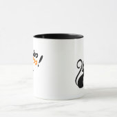 ハロウィン 黒猫 Woo Hoo! マグカップ (中央)