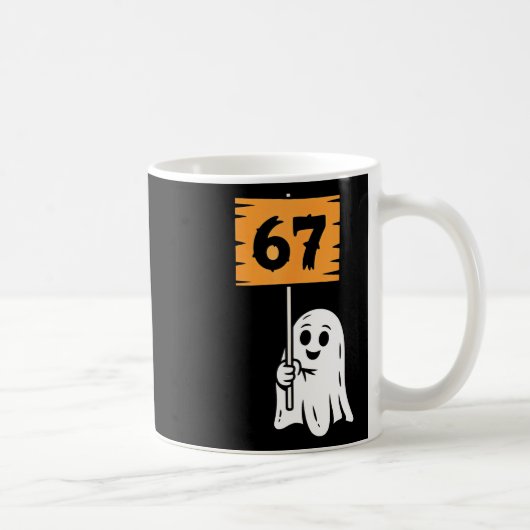ハロウィン ６－７ ６ ７ メメ グッズ コーヒーマグカップ (右)