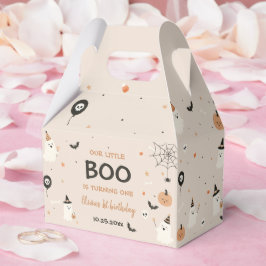 ハロウィン 1歳の誕生日 女の子 おばけ フェイバーボックス