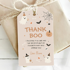 ハロウィン 1歳の誕生日 女の子 幽霊 ギフトタグ