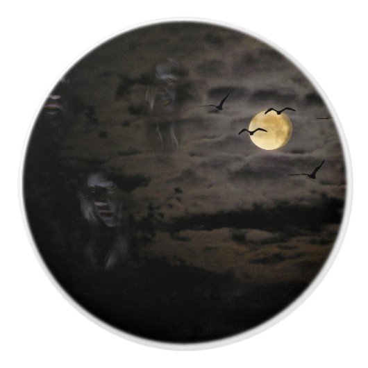 ハロウィン#1 セラミックノブ (正面)