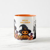 ハロウィン 2トンマグ 11オンス #1 ツートーンマグカップ (中央)