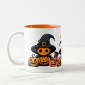 ハロウィン 2トンマグ 11オンス #1 ツートーンマグカップ (左)