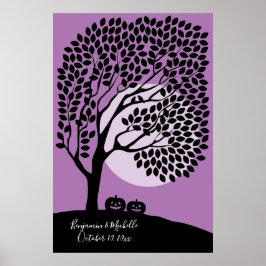 ハロウィン - 250署名ゲストブック代替 ポスター