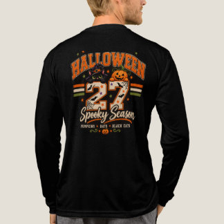 ハロウィン 27 スプーキーシーズン バーシティ ブラックキャット トライブレンドTシャツ
