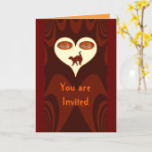 ハロウィン #2_ カード (黄色い花)