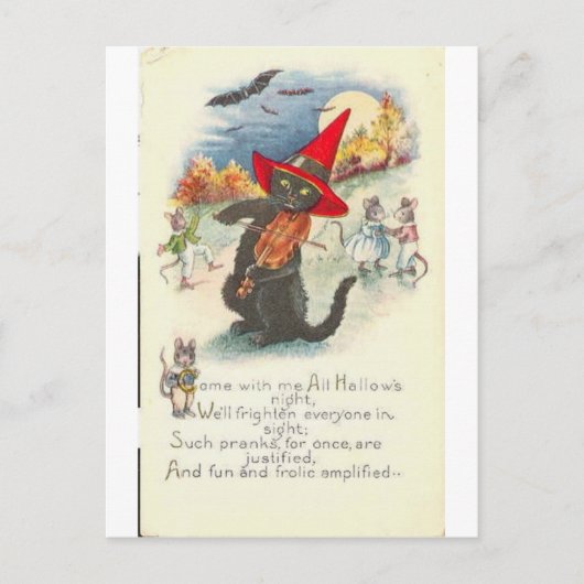 ハロウィン-42 ポストカード (正面)